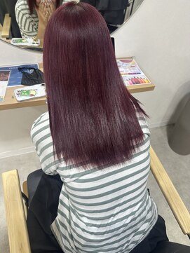 ヘアリゾート レガロ(hair resort REGALO) ワインレッド