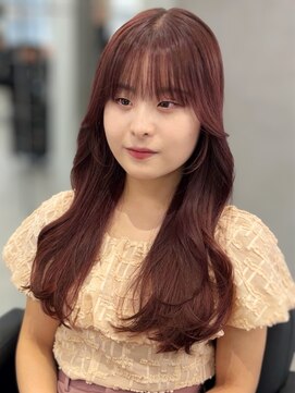 ジエクトカナウ 梅田 似合わせ顔周りカット◇フェイスレイヤー・姫カットレイヤー