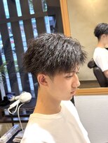 アンサー(answer)&nbsp;【フェザーパイル】パイルツイスト×センターパート