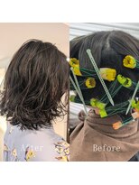 メモリーズ 銀座(Memories)&nbsp;ミディパーマBeforeAfter