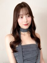 レア 表参道(L'ea)&nbsp;黒髪 クラゲヘアー オリーブグレー 小顔 ココアベージュ