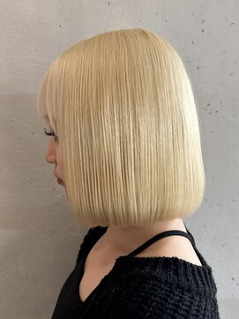 ホープ(hope) ボブ/ブロンド/抜きっぱなし/ブリーチ