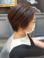 アットザコーナー(at the corner) マッシュショート ショートカット 40代 ハンサムショート 艶髪