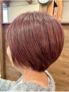 美容室ココ(COCO) ショートボブ/美髪スタイル/髪質改善/縮毛矯正/トリートメント