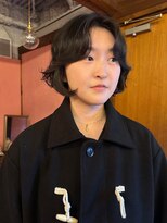 ニーム(nimes)&nbsp;黒髪ボブパーマ/パーマ/ボブ/ドライパーマ