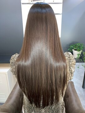 ベルポール(Bell port) 着物ヘア/大人ガーリー/ダークアッシュ/似合わせカット/芦屋駅