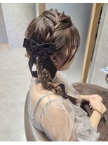 リップル(Ripple)&nbsp;【海浜幕張 Ripple】ざっくり編み込み×ワンサイドstyle