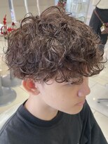 ショコララテ メンズ/ニュアンスパーマ/波巻きパーマ/シャドウパーマ