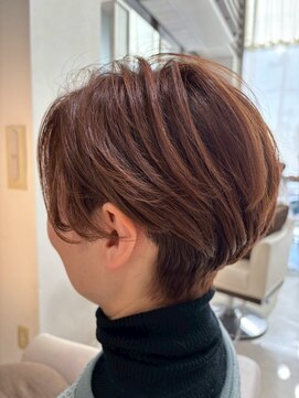 ブルーテーフ(Bleu Terre) 盛岡大人世代オススメ【メリハリショートボブ】40代50代オススメ