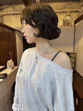 ニーム 栄(nimes) ボブドライパーマ「栄・矢場町・パーマ」