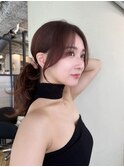 結んでも可愛いお顔周り／後れ毛カット