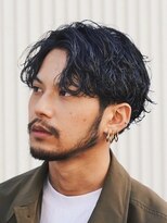フィフス 大分(fifth)&nbsp;大分ツイストスパイラルパーマメンズカットラウンドマッシュ緩め