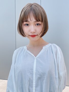 シンス 銀座(since) 小顔似合わせカット/ナチュラルショートボブ/ミニボブ【銀座駅】