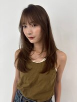 ユーフォリア 青山(Euphoria)&nbsp;透明感ベージュカラー&大人っぽレイヤー