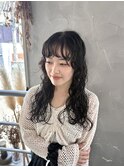 【HIROMI】ロングパーマ