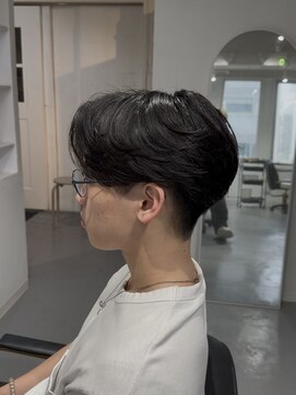 ボルド(Bordo) 跳ねないニュアンスセンターパート