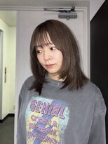 ルピネバイバド(Lupine by bud)&nbsp;ブリーチベースで作る透明感ブラウン