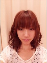 ヘアーファッションユーランド(You Land)&nbsp;大人可愛いゆれるウェーブフレアミディアム♪