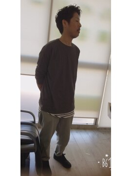 マルベリー ヘアーアンドリラクゼーション(Mul berry Hair&Relaxation) グランジスマート七三ニュアンスパーマ