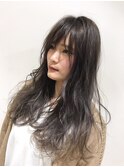 【Lee Shinsaibashi】グラデーションカラー×フェザーカール
