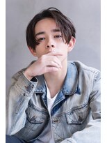 レニーバイエース(LANY by ACE)&nbsp;【LANY横浜】センターパート×ダークグレー