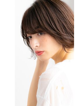 ヌーン ヘアメイク プラス ハッピータイムズ(NOON hair make+happy times) 耳かけ☆透明感イルミナアッシュベージュ 中野ヌーンstyle69