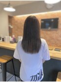 酸熱トリートメントでさらさらストレートスタイル