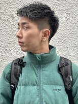 フランクスバーバーリザーブ 人形町店(FRANK’S BARBER RESERVE) アップバンククロップフェードサイドグラデーションバーバーr