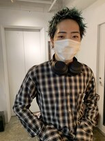 【MITSU】スパイキーベリーショート×アップバング
