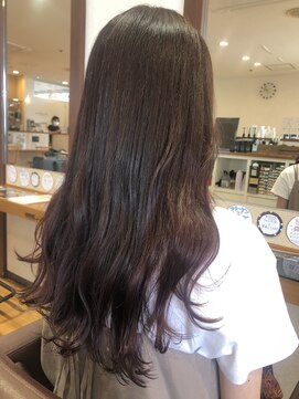 ジッカジッカ(Jicca Zicca) ラベンダーカラー/ラベンダーブラウン/ゆるウェーブ