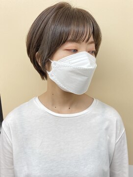 カサネ(casane) 【CASANE下北沢】コンパクトショート×オリーブアッシュ