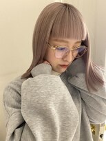 オンヌ(onnu)&nbsp;切りっぱなしオン眉ミルクティーベージュ