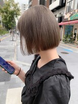 ヴェルダ 池袋店(verda)&nbsp;ブリーチなしダブルカラーヌーディベージュグレージュ＊fukuda