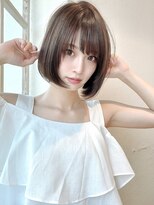 アフロート ディル(AFLOAT D'L) 大人可愛い小顔前下がりボブ×ナチュラルボブ×ミニボブ20代30代