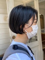 アミュレ(Amule)&nbsp;大人女子人気丸みナチュラルショートボブ梅ヶ丘美容室