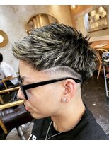 サロンリベルテ(salon Liberte) フェード×ブリーチメッシュ