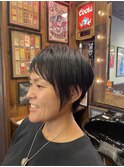 女性のショートヘアもお任せください