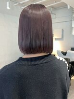 アルバム 池袋(ALBUM)&nbsp;ラベンダーブラウンボブ_ピンクベージュマチルダボブ_ba435061