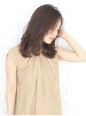 簡単スタイリング☆抜け感ベージュ