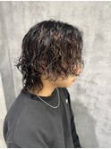ミディアムパーマ