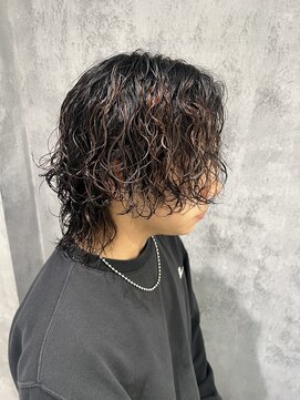 サイファー 心斎橋(CIPHER.) ミディアムパーマ