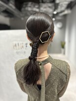 ミンクスオーバー(MINX OVER)&nbsp;【ヘアセット】タイト編み下ろし