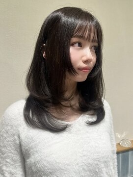 ハチ(HACHI) 姫カット×ザクザクレイヤー