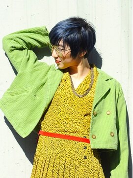 リブロ 三軒茶屋(LIBRO) レトロ×無造作ショート