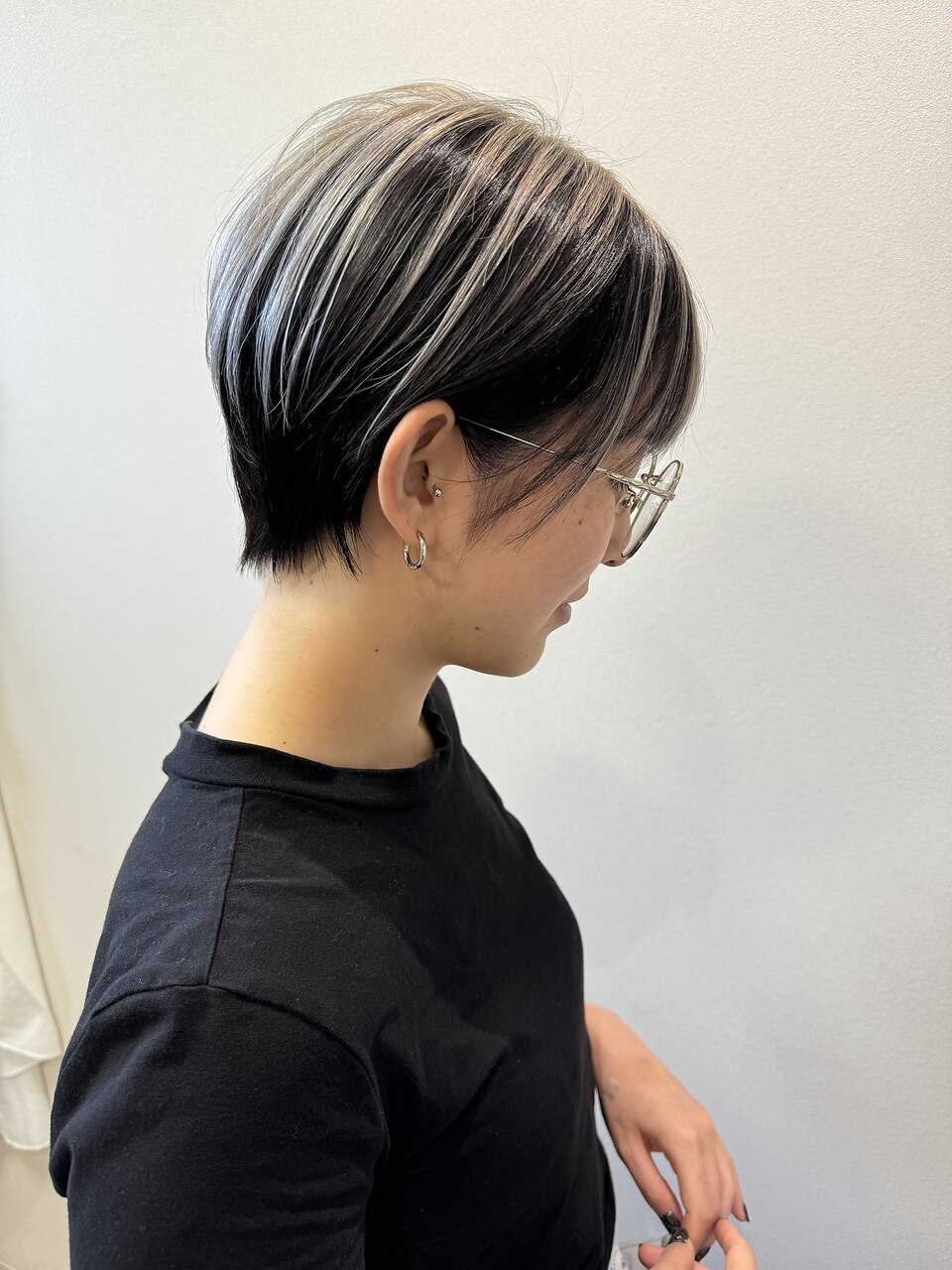 畑中結衣》アンブレラカラー/デザインカラー/ショートボブ