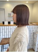 切りっぱなしボブ
