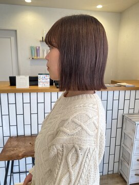 アンレッグス(ann LEGS) 切りっぱなしボブ