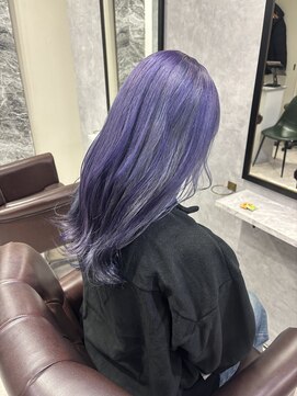 グラッジ 池袋(GLADGE) パープル×シルバー