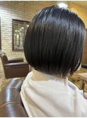 大人女性ショートボブ