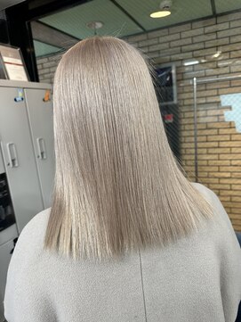 ラフ 難波店(LAFF) #前髪#アンブレラカラー#こなれミディ#イメチェン